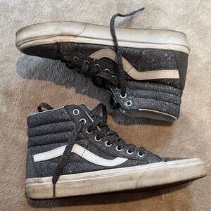 VANS Glitter High-Top Sneakers